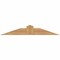 Ekena Millwork Portland Smooth Timber Gable Bracket, Western Red Cedar, 48"W x 8"H x 1 1/2"D x 5 1/2"F, 4/12 Pitch GBW048X08X0206POR00SWR - alternate 1